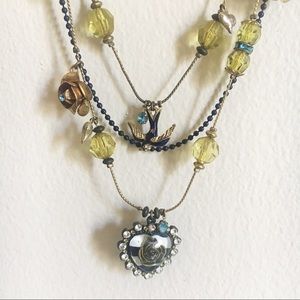 Betsey Johnson Multi Colored Nautical Necklace